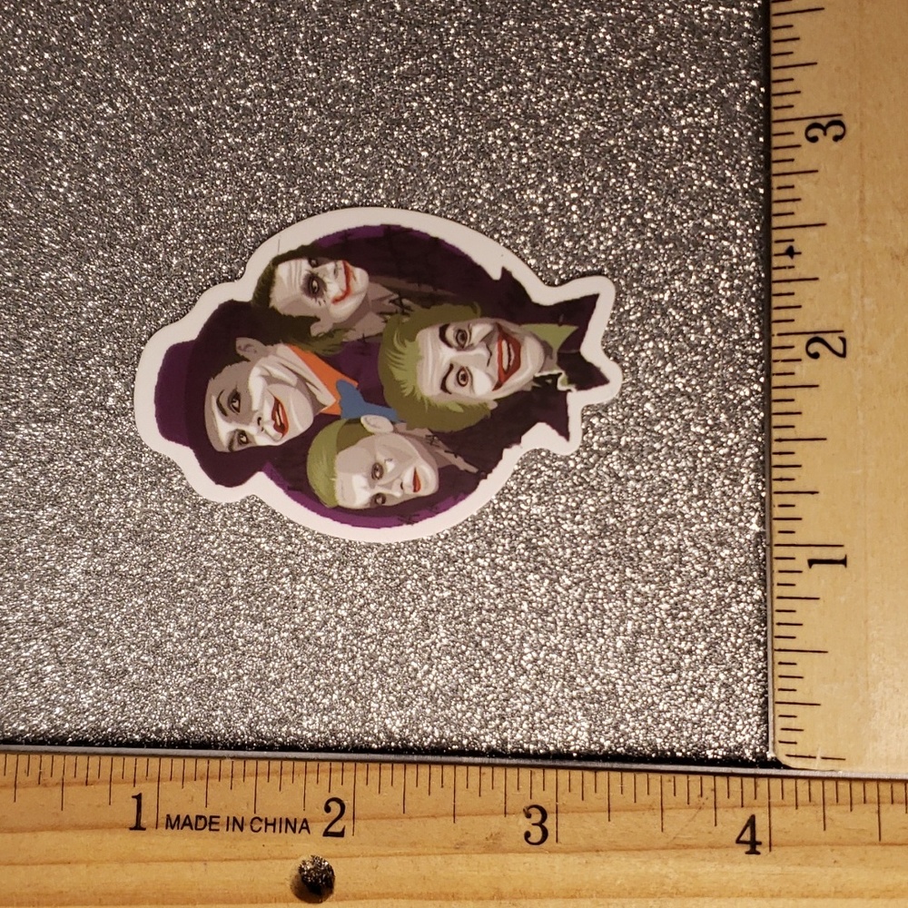 DC COMICS Batman Joker Waterproof Sticker - Picture 2 of 7